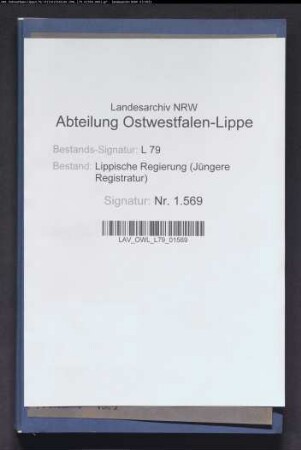 Einführung und Veranlagung zur Wertzuwachssteuer in der Stadt Lage