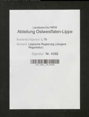 Bau und Instandhaltung der Gebäude zu Cappel, Band 5