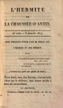 L' hermite de la Chaussée-d'Antin ou observations sur les moeurs et les usages parisiens au commencement du XIXe siècle. 5