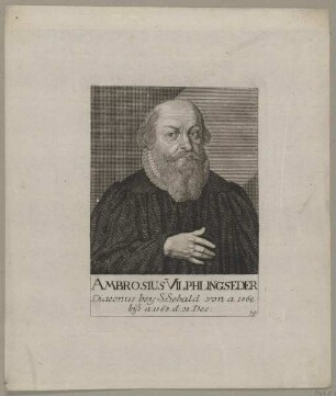Bildnis des Ambrosius Vilphlingseder