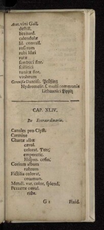 Cap. XLIV. De Extraordinariis.