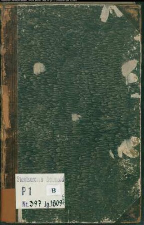 Zivilstandsregister der evangelischen Gemeinde Rahden, Kreis Lübbecke (GHT 1809) (Gemeinde: Evangelische Gemeinde Rahden)