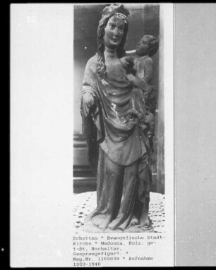 Schottener Altar — Madonna