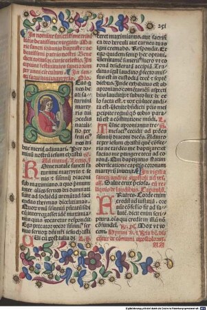 Breviarium Benedictinum congregationis sanctae Mariae Montis Oliveti : [1-5], [5]. Proprium de sanctis. — Commune sanctorum