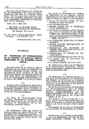 Ausbildungs und Prüfungsordnung für die Anwärter des gehobenen mittleren Archivdienstes bei den Preußischen Staatsarchiven : [Sonstiges] ; [Amtliche Erlasse] ; [Amtlicher Teil]