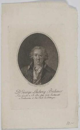 Bildnis des George Ludwig Böhmer