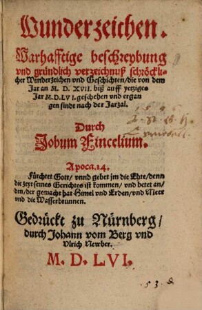 Wunderzeichen