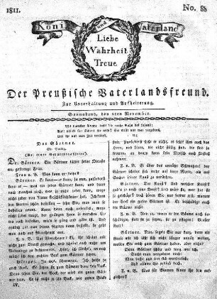 No. 88., vom 2ten November