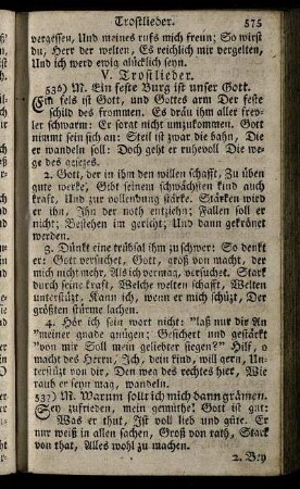 V. Trostlieder