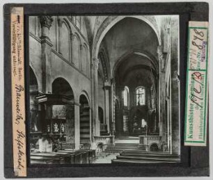 Brauweiler, Benediktinerklosterkirche : Innenansicht