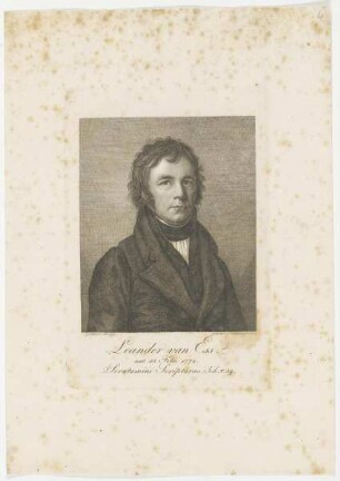 Bildnis des Leander van Ess