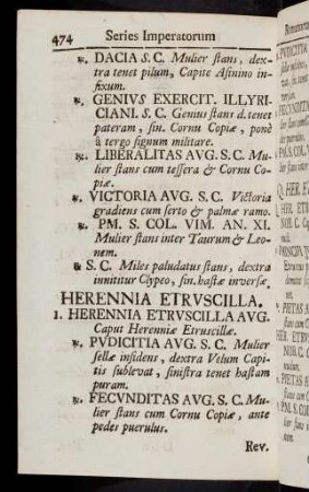 474-483, Herennia Etruscilla bis Mariniana