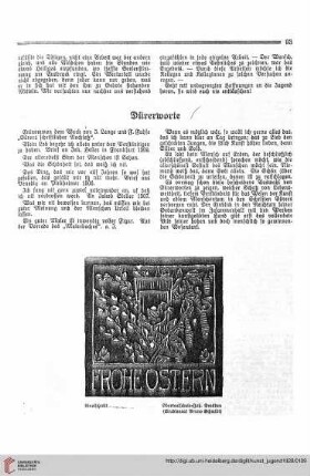 N.F. 8.1928 S. 93: Dürerworte