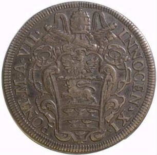 Münze, 1/2 Scudo, 1683