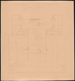Warenhaus Tietz, Breslau: Grundriss 5.OG 1:100