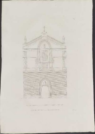 Pl. 9. Facade De L'Eglise De Se Marie De La Scala A Messine.