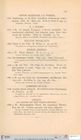 [Z] (Nr. 1664 - 1669)