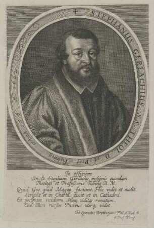 Bildnis des Stephanus Gerlachius