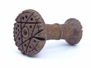 Stempel mit Stiel und zwei Stempelflächen