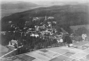 Sächsische Heilanstalt Hochweitzschen : Blickrichtung Nordwesten