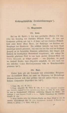131-151 Kirchengeschichtliche Secularerinnerungen