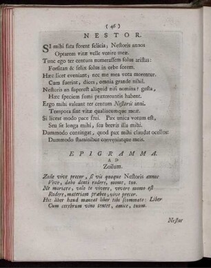 Nestor. [ ... mit Abbildungsbeschreibung].