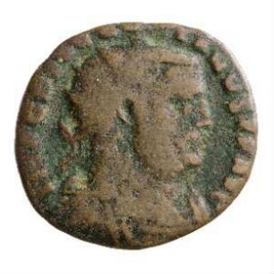 Münze, Follis, 296 - 297 n. Chr.