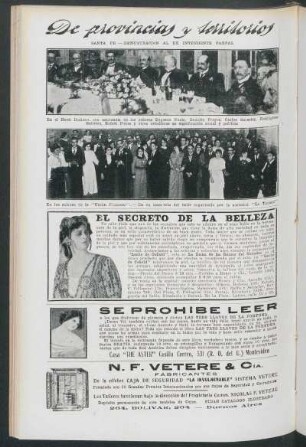 De provincias y territorios
