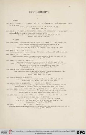 Supplemento (No. 2082 - 2101)
