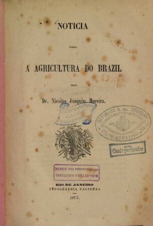 Noticia sobre a agricultura do Brazil