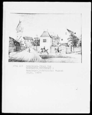 Das Ulmer Tor in Memmingen