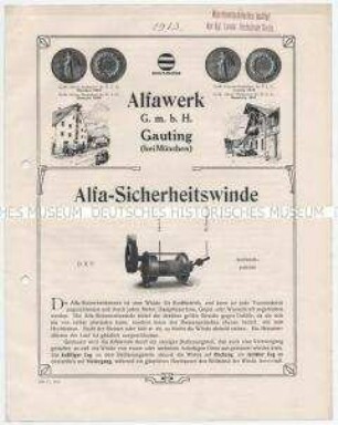 Alfa-Sicherheitswinde