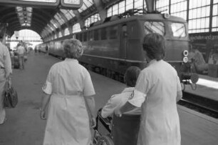 Tätigkeit der Bahnhofsmission Karlsruhe