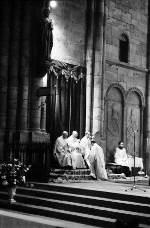 Freiburg: 25-jähriges Priesterjubiläum Erzbischof Oskar Saier, Pontifikalamt im Münster