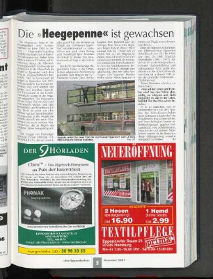 Die "Heegepenne" ist gewachsen