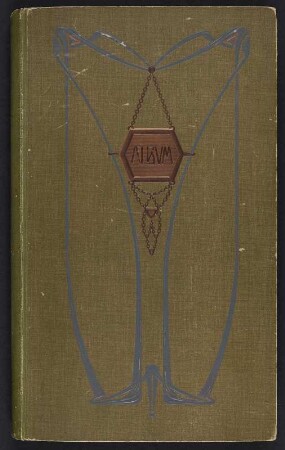 Postkartenalbum : Postkartenalbum. Leineneinband, beschichtet und geprägt; 38 x 23 x 2 cm (um 1910). Dresden: SLUB/DF 2009.E.35