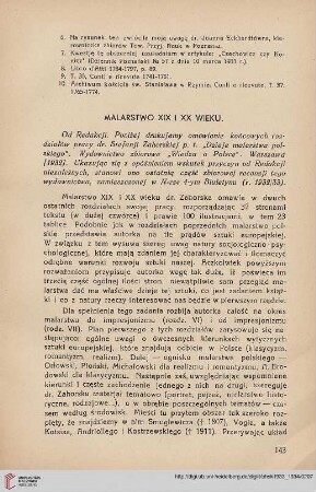 2: Malarstwo XIX i XX wieku
