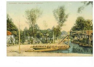 Am Landungsplatz in Lübbenau im Spreewald