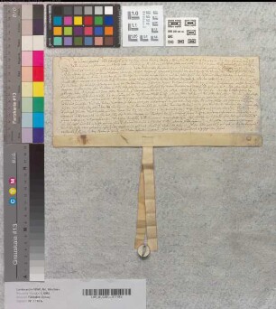 Lehnbrief des Abts Heinrich von Corvey für Georg von Stockhausen.