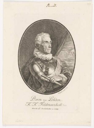 Bildnis des Baron von Loudon