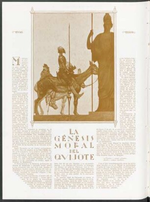 La génesis moral del Quijote