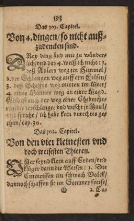 Das 101. Capitel. - Das 107. Capitel.