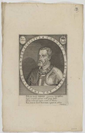 Bildnis des Carolvs V., römisch-deutscher Kaiser
