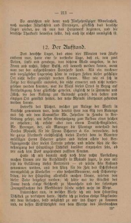12. Der Aufstand