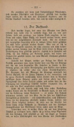 12. Der Aufstand