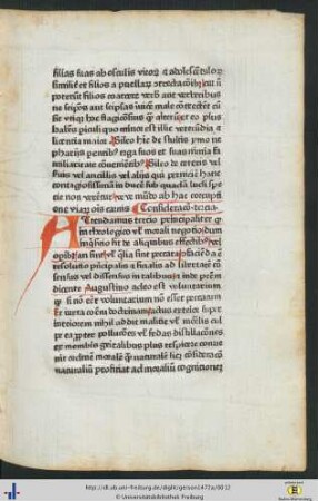 Consideratio III.
