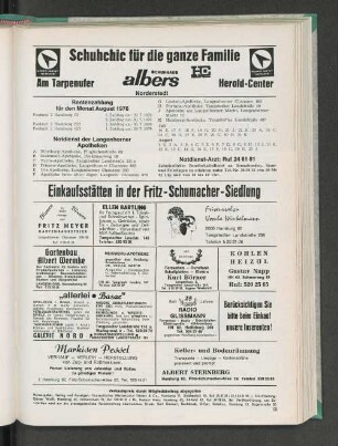 Rentenzahlung für den Monat August 1976
