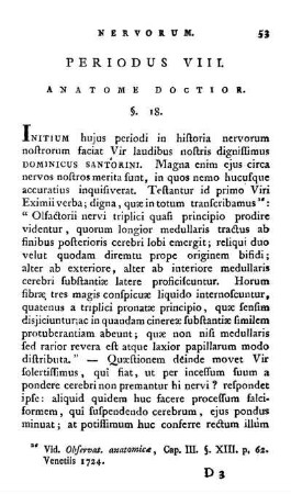 Periodus VIII. Anatome Doctior.