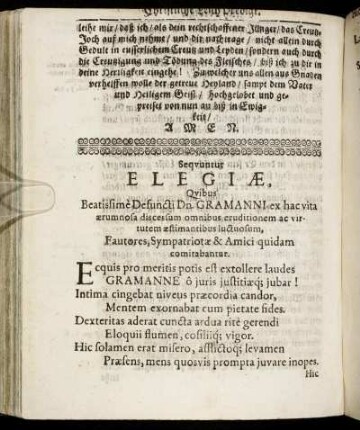 Sequuntur Elegiæ