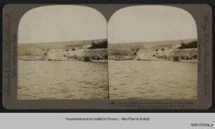 Panorama mit Kafarnaum und See Genezareth